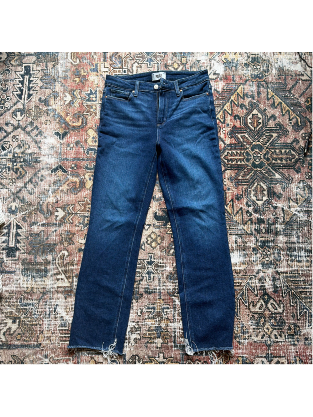 Women's PAIGE Ankle Jeans Size 29 Blue